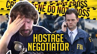 Destiny talks with a police hostage negotiator