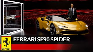 Discovering the #FerrariSF90Spider with Emanuele Carando
