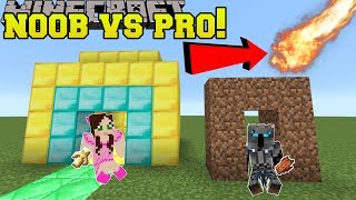 Minecraft: NOOB VS PRO!!! - NATURAL DISASTER SURVIVAL! - Mini-Game