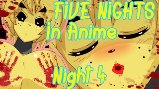 GOLDEN FREDDY - Five Night's In Anime Night 4 - Five Nights At Freddy's - FNAF