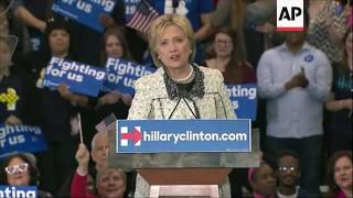 Clinton Wins South Carolina Presidential Primary