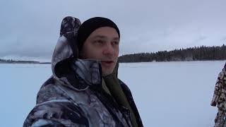 Рыбалка / Новогодний налим пойман 30.12.2017 / Река Печора