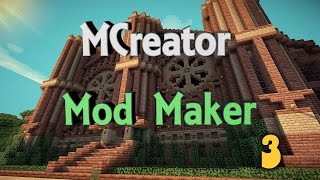 |MCreator|3D блок(создание модели JSON и импортирование в Mc) (Minecraft 1.10.2)