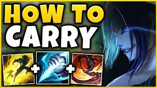 HOW TO WIN EVERY GAME WITH BLUE KAYN IN SEASON 9! (EASY 1V5 EVERY GAME) - League of Legends