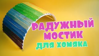 Игрушки для хомяка своими руками. Мостик для хомяка DIY | Simple Craft