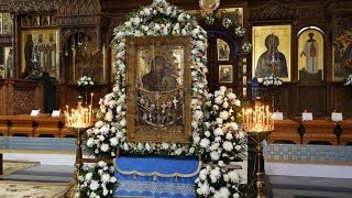 СВЯТОГОРСКАЯ ИКОНА БОЖЬЕЙ МАТЕРИ.МУЖСКОЙ ХОР СВЯТОГОРСКОЙ ЛАВРЫ