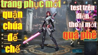 Liên Quân Mobile _ Nhận Và Test Trang Phục Mới Butterfly Quận Chúa Đế Chế Trên Sam Sung C9 Pro