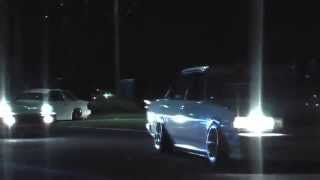 2013刈谷SA②街道レーサー★旧車（GX71、GX61、セリカXX）族車★竹やりマフラー★シャコタン★
