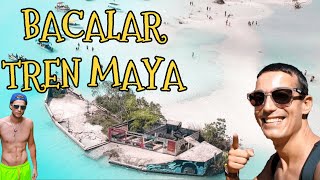 BACALAR TREN MAYA? ¿Qué hacer en la laguna de 7 colores? COSTO TOUR VLOG QUINTANA ROO 2020