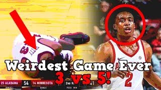 This Is The Weirdest Game Of Basketball Ever...