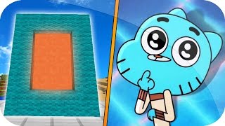 COMO ENTRAR A LA DIMENSION DE GUMBALL - MINECRAFT