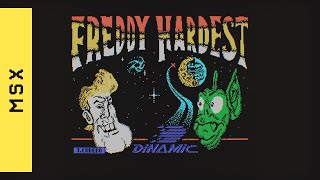 Freddy Hardest (1987, Dinamic Software) - MSX - 1/2 Full gameplay #walkthrough