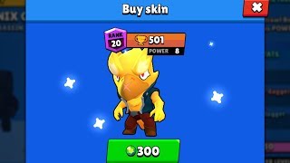 КУПИЛ САМЫЙ КРУТОЙ СКИН В ИГРЕ И АПНУЛ 500 КУБКОВ НА ВОРОБУШКЕ | BRAWL STARS