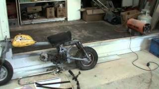 Honda Monkey Bike streamliner...