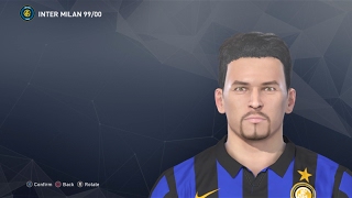 R. Baggio PES 2017 face & stats (Inter Milan 99/00)