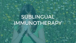 Sublingual Immunotherapy (SLIT) - Signature Allergy & Immunology