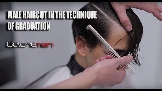 Мужские стрижки 2018 GRADUATION Мастер-класс по мужским стрижкам Hairstyles Tutorial
