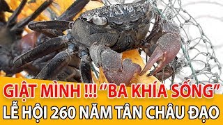 GIẬT MÌNH BA KHÍA SỐNG LỄ HỘI 260 NĂM TÂN CHÂU ĐẠO AN GIANG NGÀY NAY