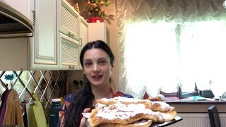 VLOG: Простой рецепт хвороста  // На кухне у Дементьевых