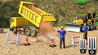 Tunnel Construction Sim 2018 - Mega Machines Simulator - Android GamePlay #2