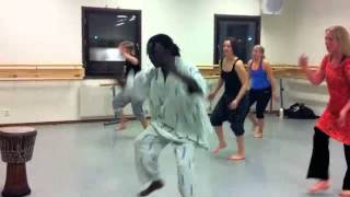 Afrikansk dans med Abdoulaye