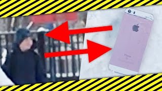 Я ПОДАРИЛ ШКОЛЬНИКУ СВОЙ IPHONE !!!