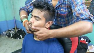 Amazing Chest & Belly Massage by Indian Barber / Neck cracking | Head massage | Indian ASMR