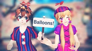 [MMD FNaF] Timber (BB and JJ)