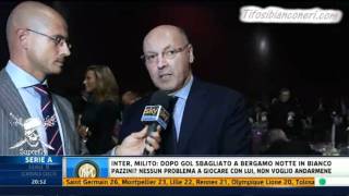 Verso Juventus Inter Vucinic Problemi al Polpaccio Marotta Esclusivo 27/10/2011