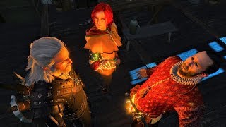 Triss Plays with Balls of Witch Hunter Messenger (Witcher 3 | Geralt in Novigrad)