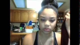 Aliexpress Rosaqueen Hair Brazilian Virgin Hair Two Tone 1B/99J  Burgundy review