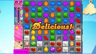 Candy Crush Saga Level 1412 30 moves NO BOOSTERS Cookie