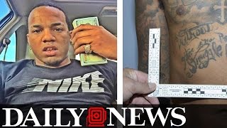 EXCLUSIVE  Gang Member Rips Off Bank Of America Then Tattoos Logo