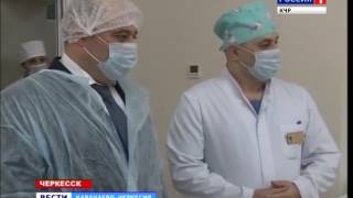 Новый аппарат искусственной вентиляции легких для детской больницы Черкесска