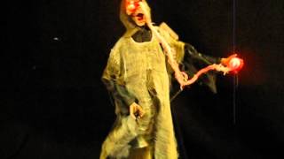 Animated Screaming Reaper with Flying Eyeball