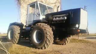 Tractor T-150k, V8 jamz engine, restauration. трактор т-150 к с мотором ямз-238