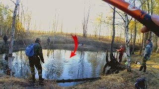 На ручье клюют лапти! Ловля карася на поплавок весной!