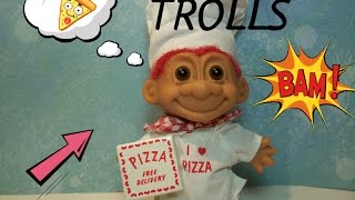 Мультик ТРОЛЛИ / Готовим пиццу / каролекк / Стоп моушен / MAKE PIZZA ! TROLLS / STOP MOTION