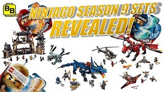 DRAGONS!! LEGO NINJAGO SEASON 9 SETS REVEALED! SUMMER 2018