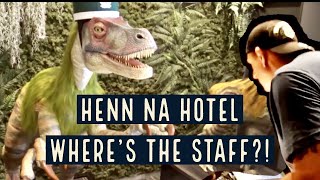 ROBOT HOTEL IN TOKYO! One crazy night in the Hann-na Hotel Tokyo, Japan