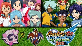 Inazuma Girls Japan vs. Beasts Legends - Inazuma Eleven GO Strikers 2013