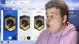 ON OUVRE 15 PACKS TOTW (TRÈS GROSSE CHANCE ) !! - FIFA 19