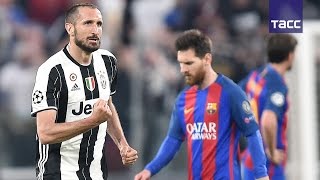 "Ювентус" разгромил "Барселону" в первом матче 1/4 финала Лиги чемпионов