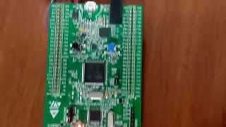 STM32F407 DISCOVERY ST7920 GLCD SERIAL CONNECT