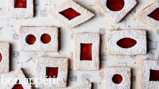 Spiced Brown Butter Linzer Cookies