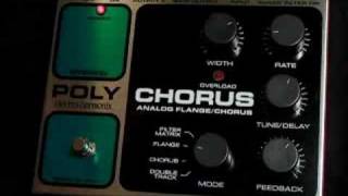 Electro Harmonix Stereo Polychorus Pedal