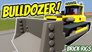 BRICK RIGS BULLDOZER CHALLENGE! | Multiplayer Brick Rigs Gameplay