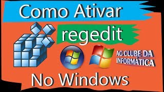 Como ativar acesso ao Editor do Registro regedit no Windows 7/8/10