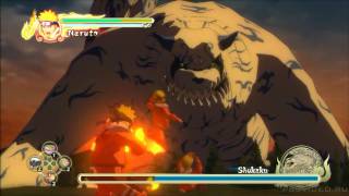 Naruto vs Shukaku (Naruto Ultimate Ninja Storm)