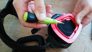 ремонт беспроводных наушников Logitech, замена разьёма зарядки micro usb